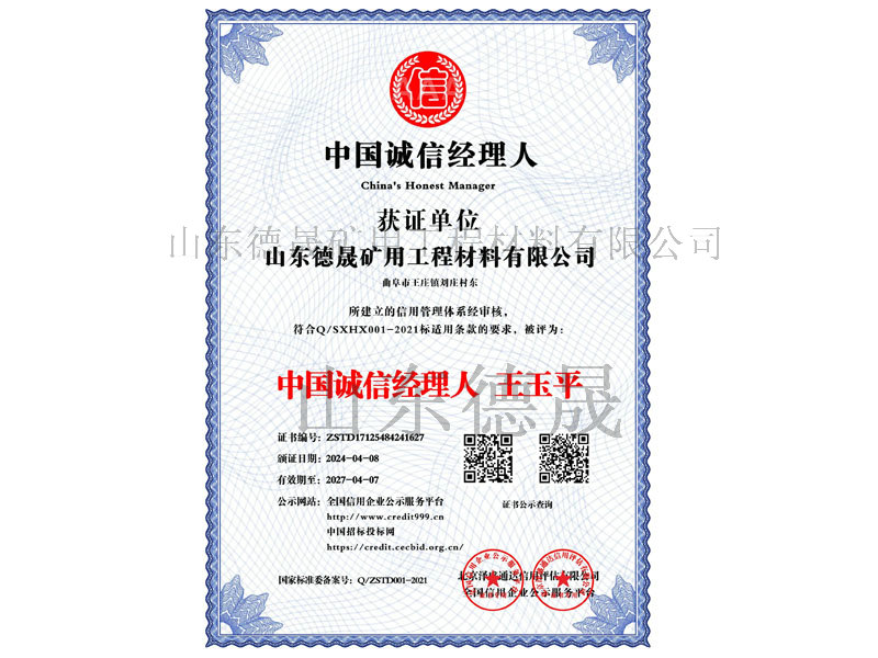 中國誠信經(jīng)理人  王玉平_中文版_電子版